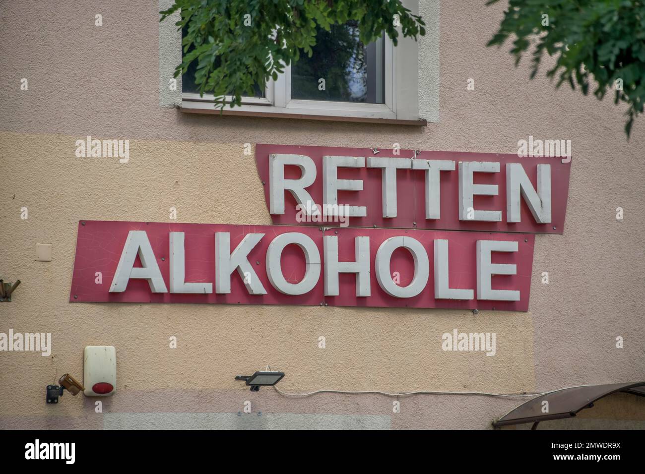 Cigarettes, Alcohol sale, Gubin, Poland Stock Photo