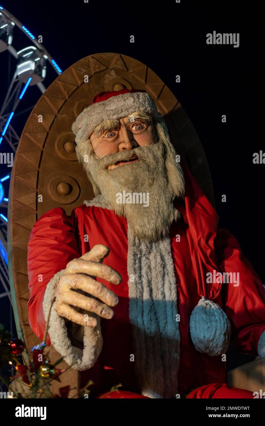 Creepy santa claus hi res stock photography and images Alamy
