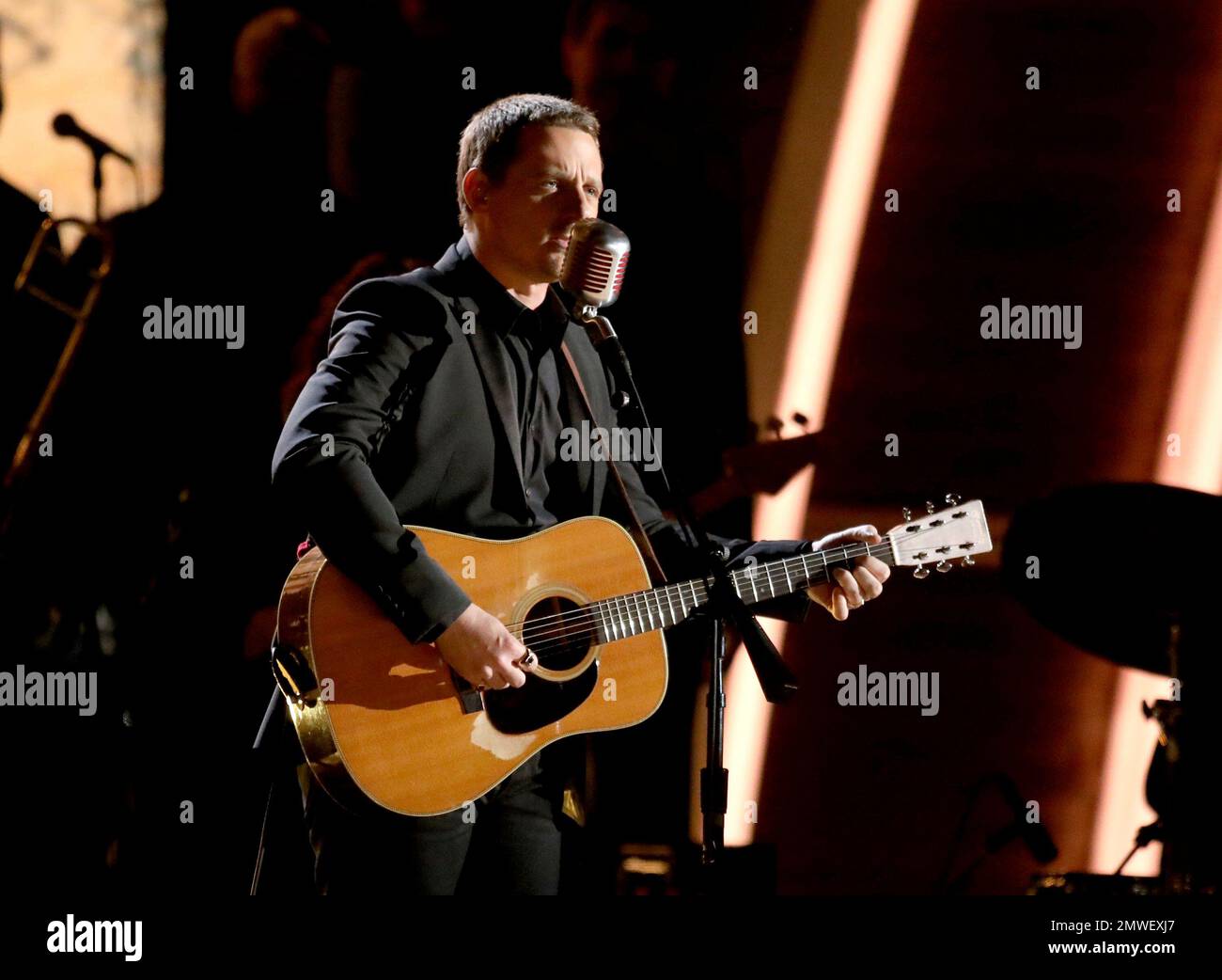 Sturgill Simpson performs "All Around You" at the 59th annual Grammy