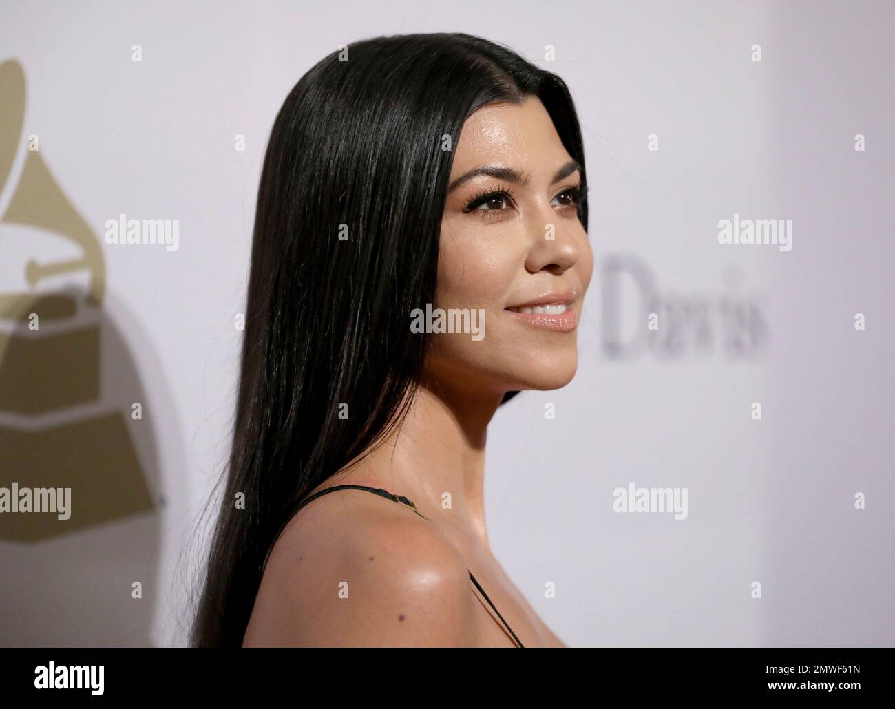 Kourtney Kardashian attends the Clive Davis and The Recording Academy ...