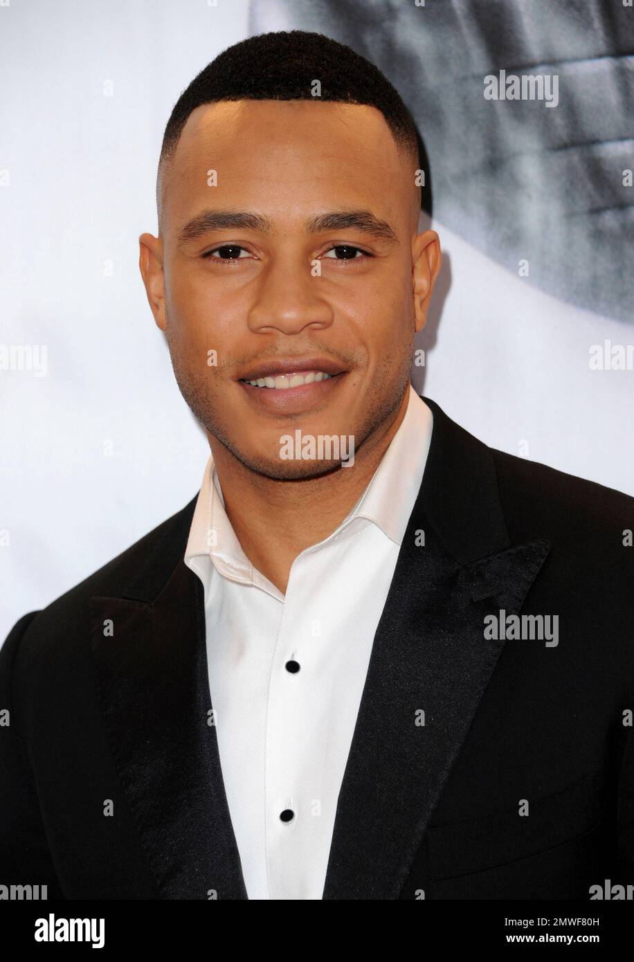 Trai Byers arrives at the 48th annual NAACP Image Awards at the