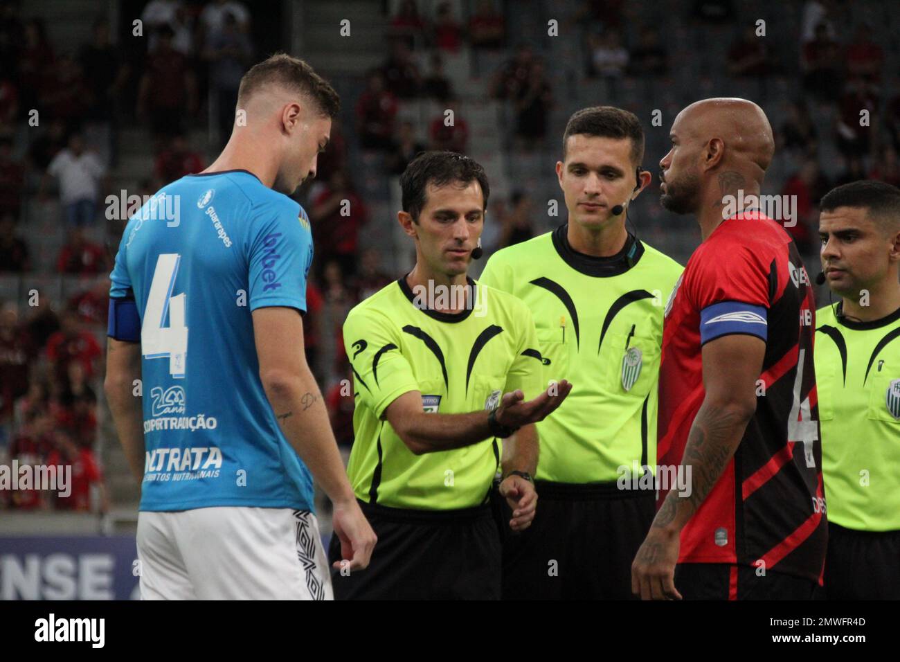 Curitiba, Parana, Brasil. 1st Feb, 2023. (SPO) Paranaense Soccer