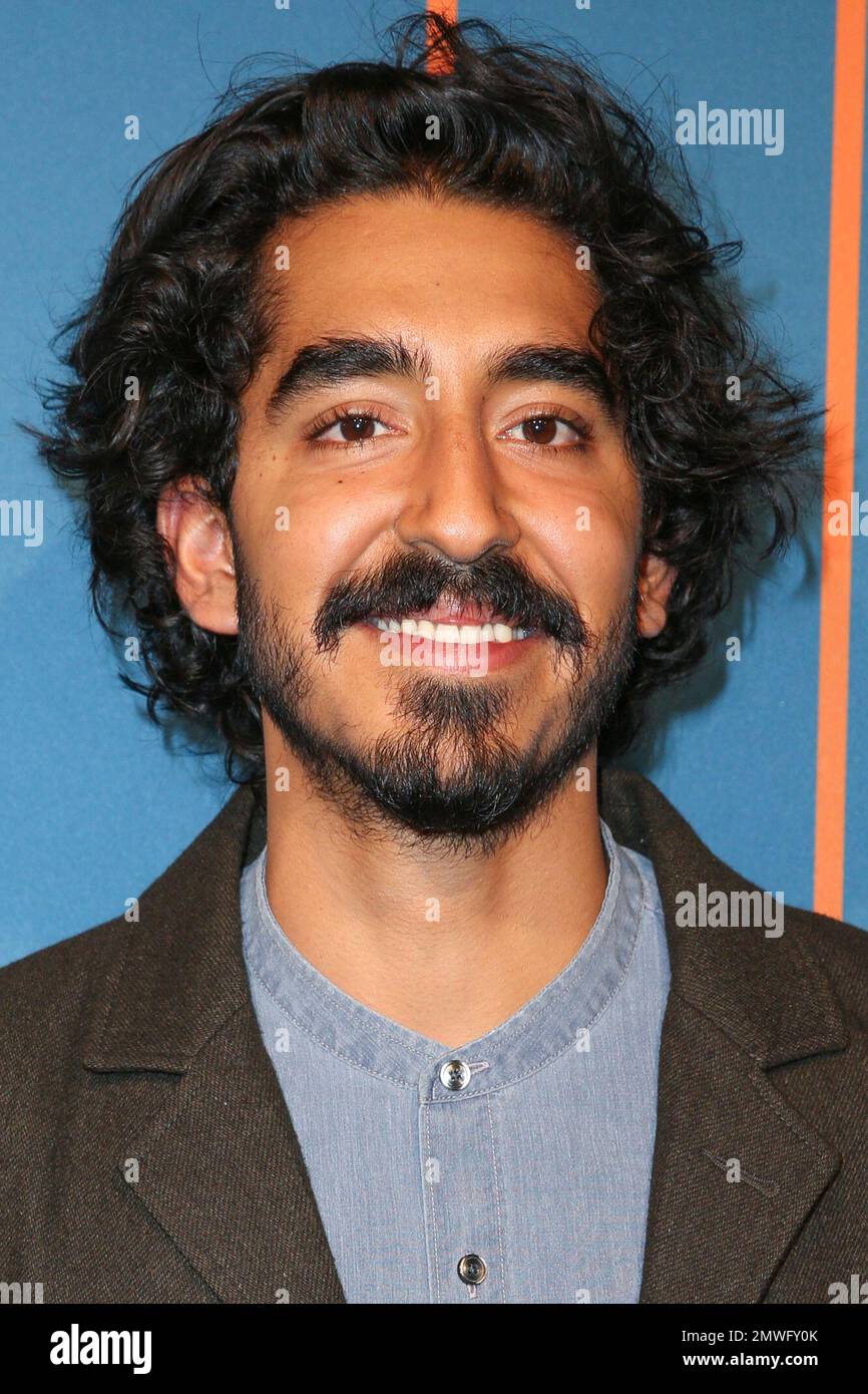 Dev Patel arrives at The Hollywood Reporter's 2017 Academy Awards