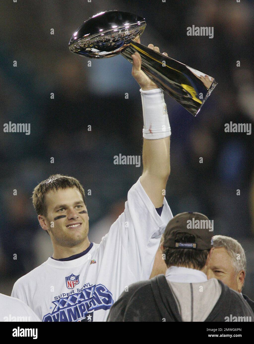 FILE In this Feb. 6, 2005, file photo, New England Patriots