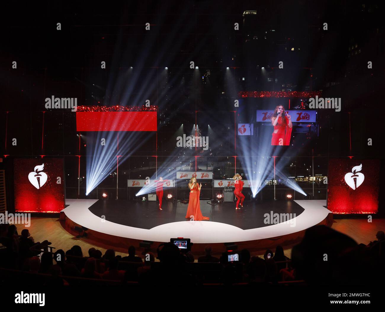 New York, United States. 31st Jan, 2023. Rita Ora performs at the American Heart Association's Red Dress Collection Concert at Jazz at Lincoln Center on Wednesday, February 1, 2023 in New York City. Photo by John Angelillo/UPI Credit: UPI/Alamy Live News Stock Photo