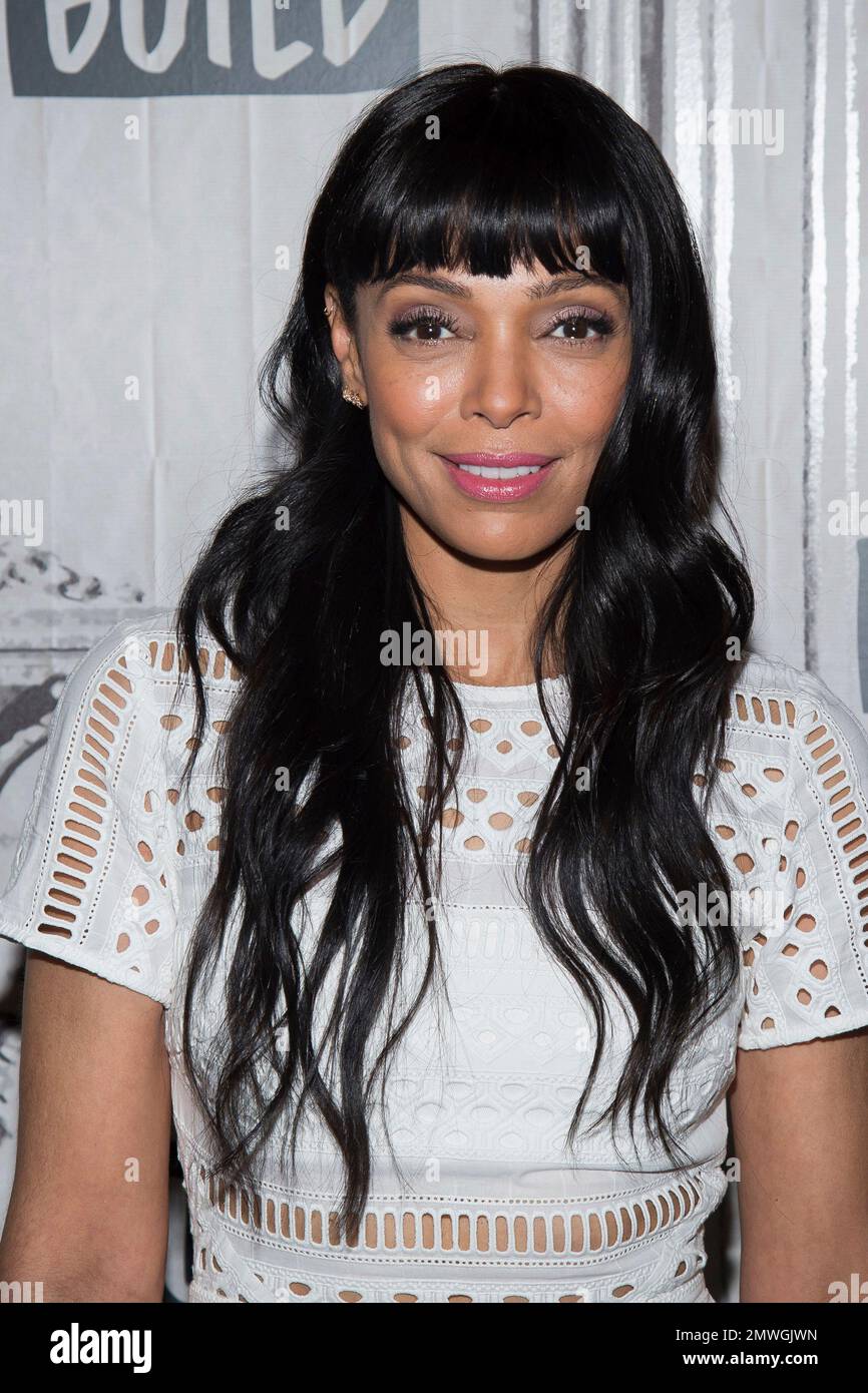 Tamara Taylor participates in the BUILD Speaker Series to discuss her role  as Camille Saroyan in the Fox series Bones at AOL Studios on Thursday,  Feb. 2, 2017, in New York. (Photo