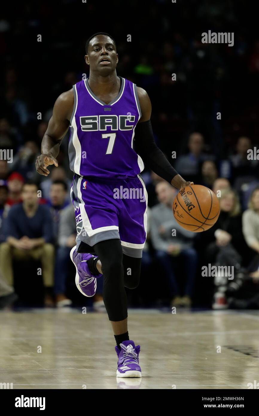 Sacramento Kings' Darren Collison in action during an NBA basketball game  against the Philadelphia 76ers, Monday, Jan. 30, 2017, in Philadelphia. (AP  Photo/Matt Slocum Stock Photo - Alamy, image size:866x1390