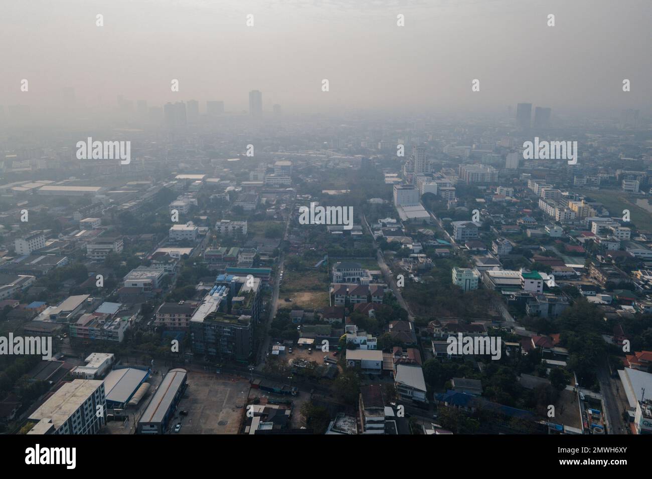 an-aerial-view-of-downtown-bangkok-thailand-is-blanketed-by-a-thick