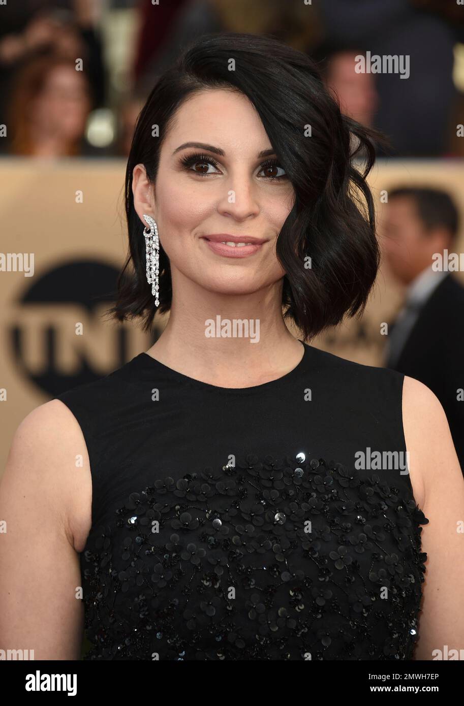 Beth Dover arrives at the 23rd annual Screen Actors Guild Awards at the