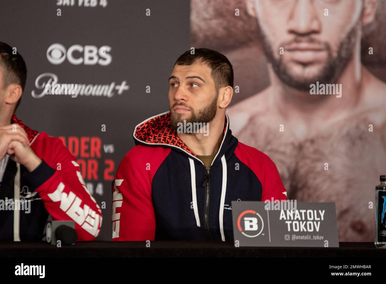 London, UK. 24th May 2018. Anatoly Tokov takes to the scales ahead of his  friday night fight. Credit: Dan Cooke Credit: Dan Cooke/Alamy Live News  Stock Photo - Alamy