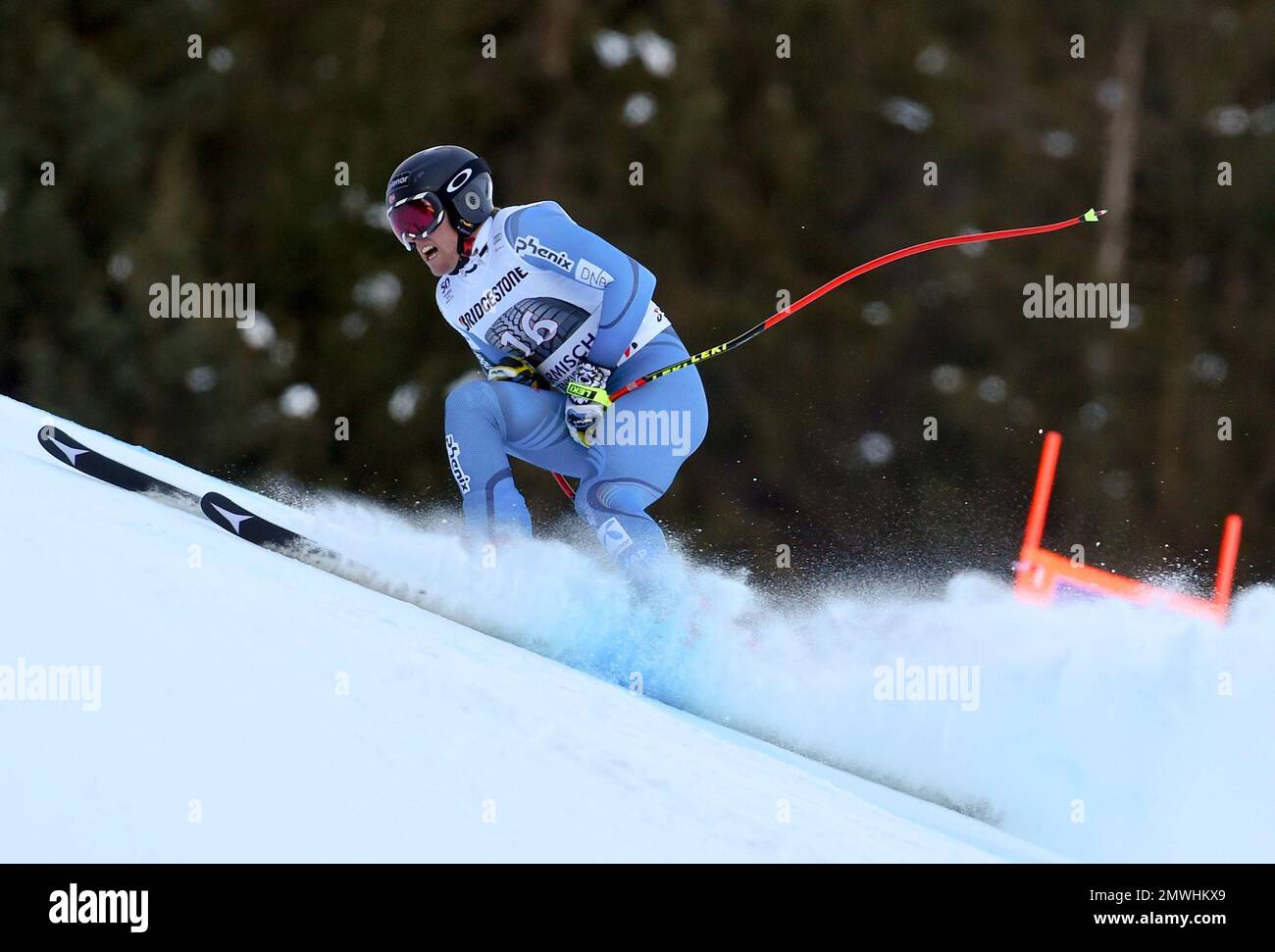 Norway's Aleksander Aamodt Kilde fails to finish an alpine ski, men's