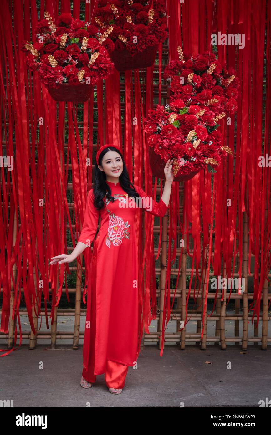 Ho Chi Minh City Vietnam Beautiful Vietnamese Girl In Traditional ho-chi-minh-city-vietnam-beautiful-vietnamese-girl-in-traditional