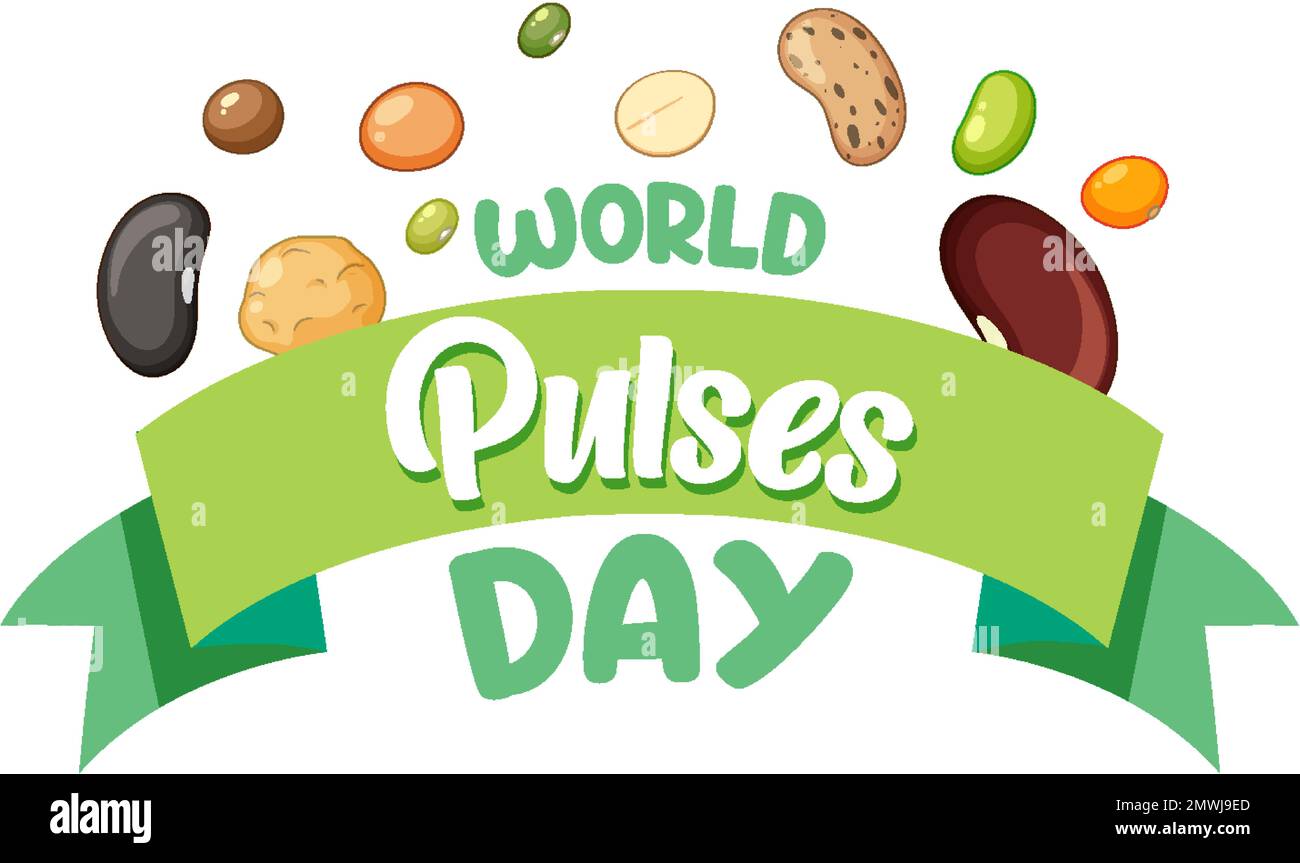 World Pulses Day Banner Design illustration Stock Vector Image & Art