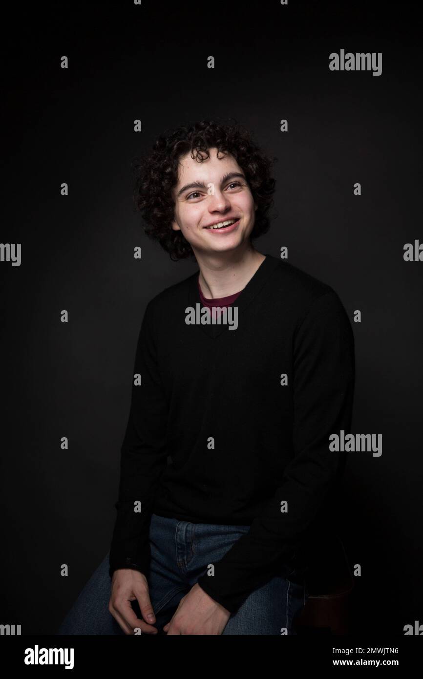 Actor Max Burkholder poses for a portrait to promote the film, &ldquo;When