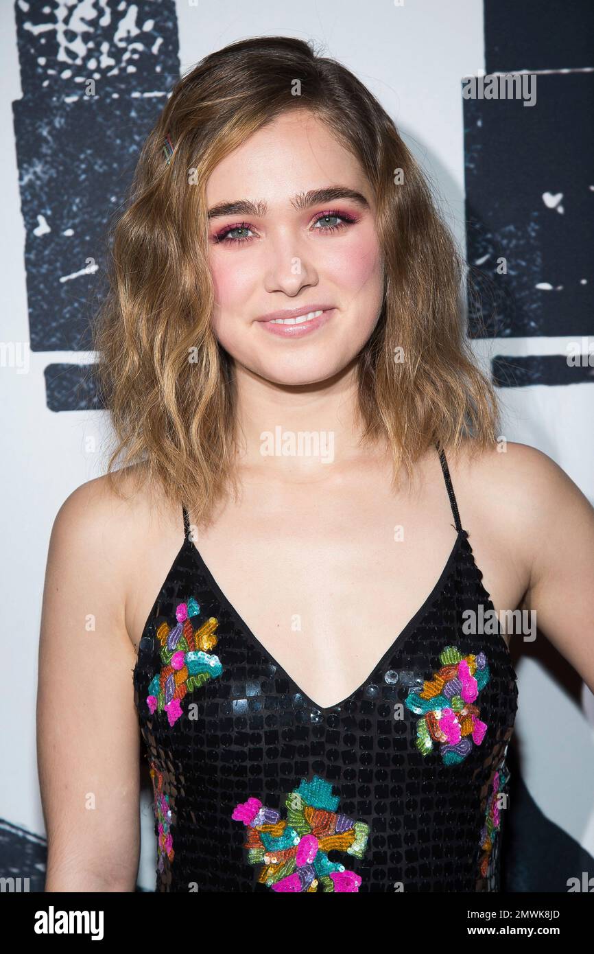 Haley Lu Richardson attends a screening of "Split" at the SVA Theatre