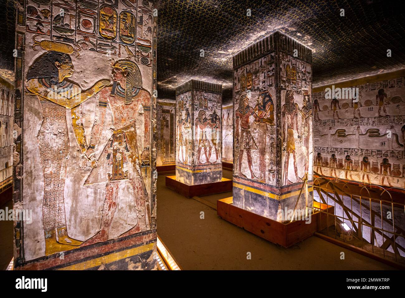 Tomb kv17 hi-res stock photography and images - Alamy