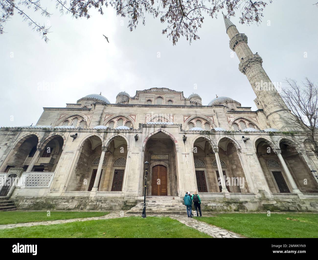 Interior of Sehzade Mosque or Prince's Mosque (Turkish Sehzade Camii