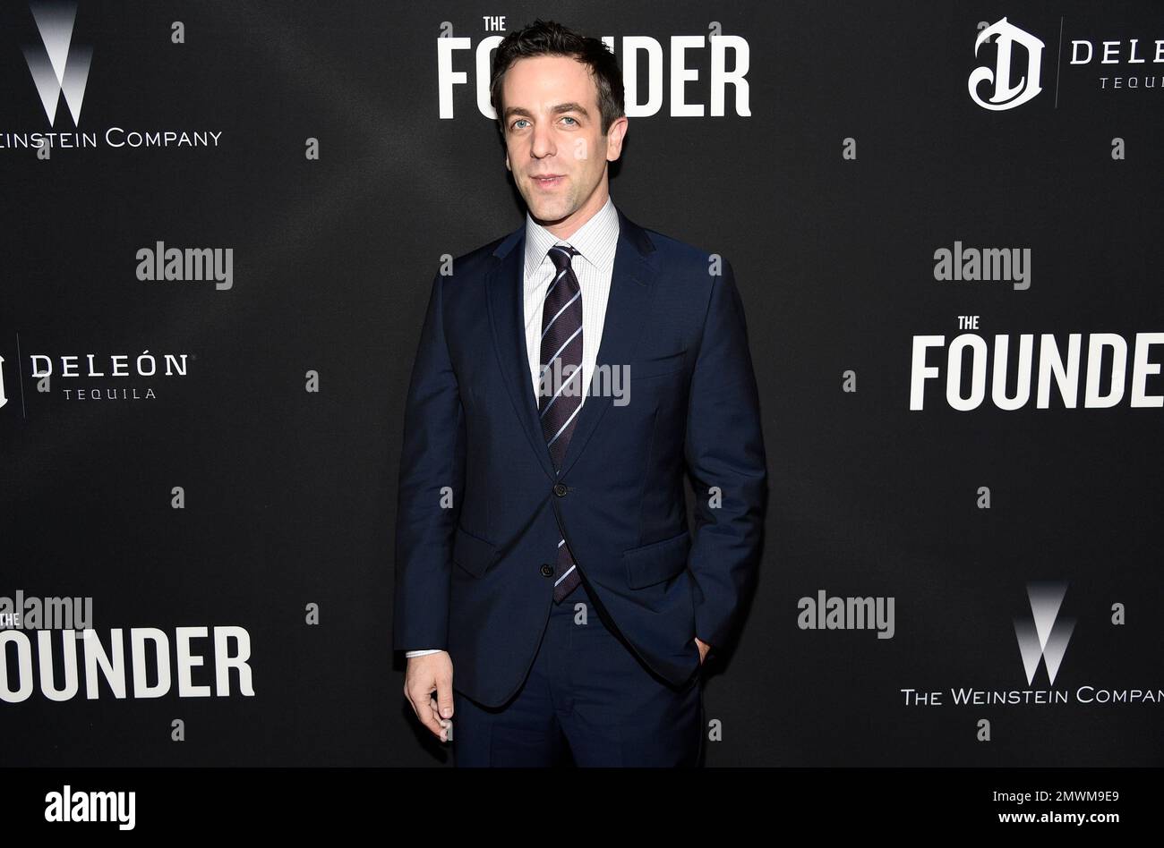B. J. Novak arrives at the U.S. premiere of "The Founder" at the