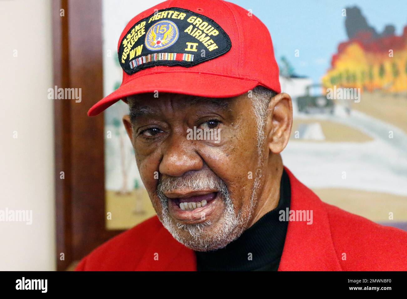 Clint Martin, a Miss., aviation artist and historian, speaks