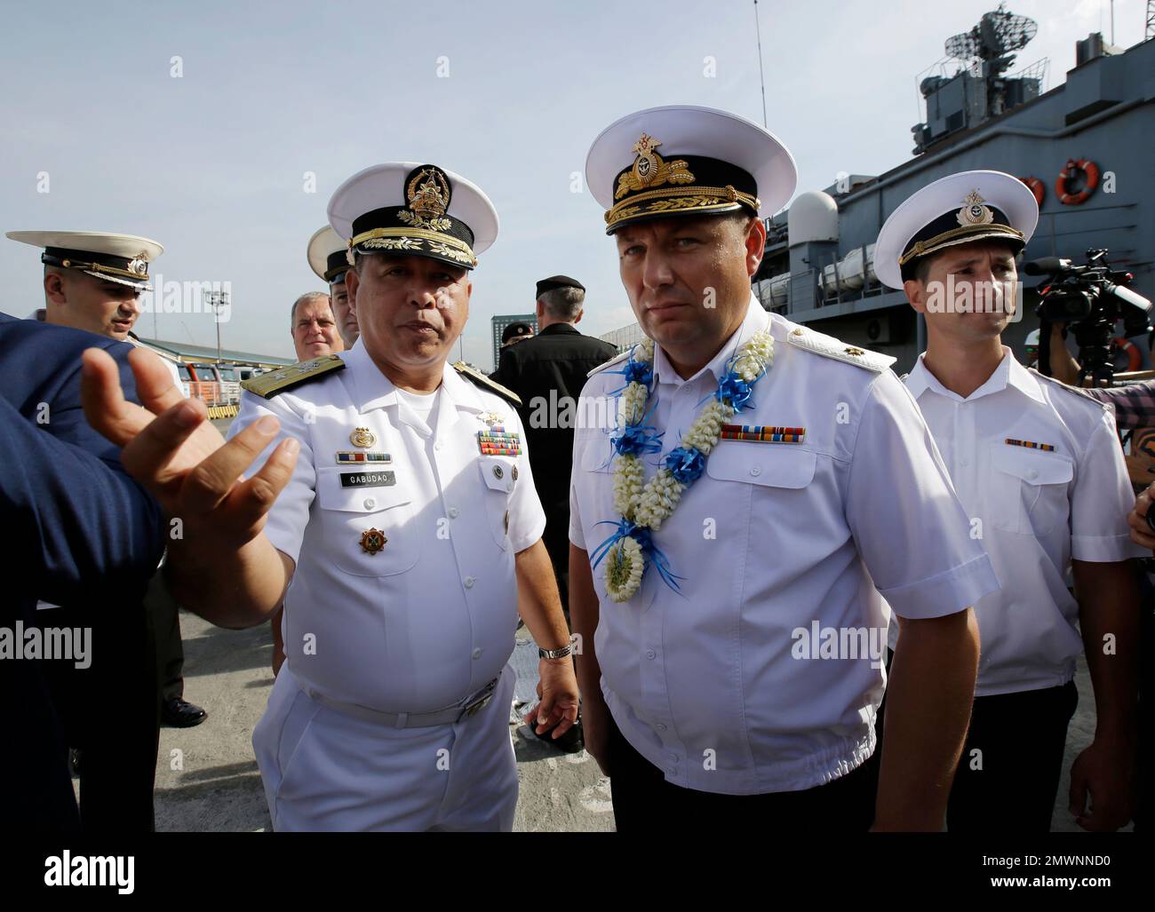 Philippine Navy Commander, Naval Combat Engineering Brig. Francisco ...