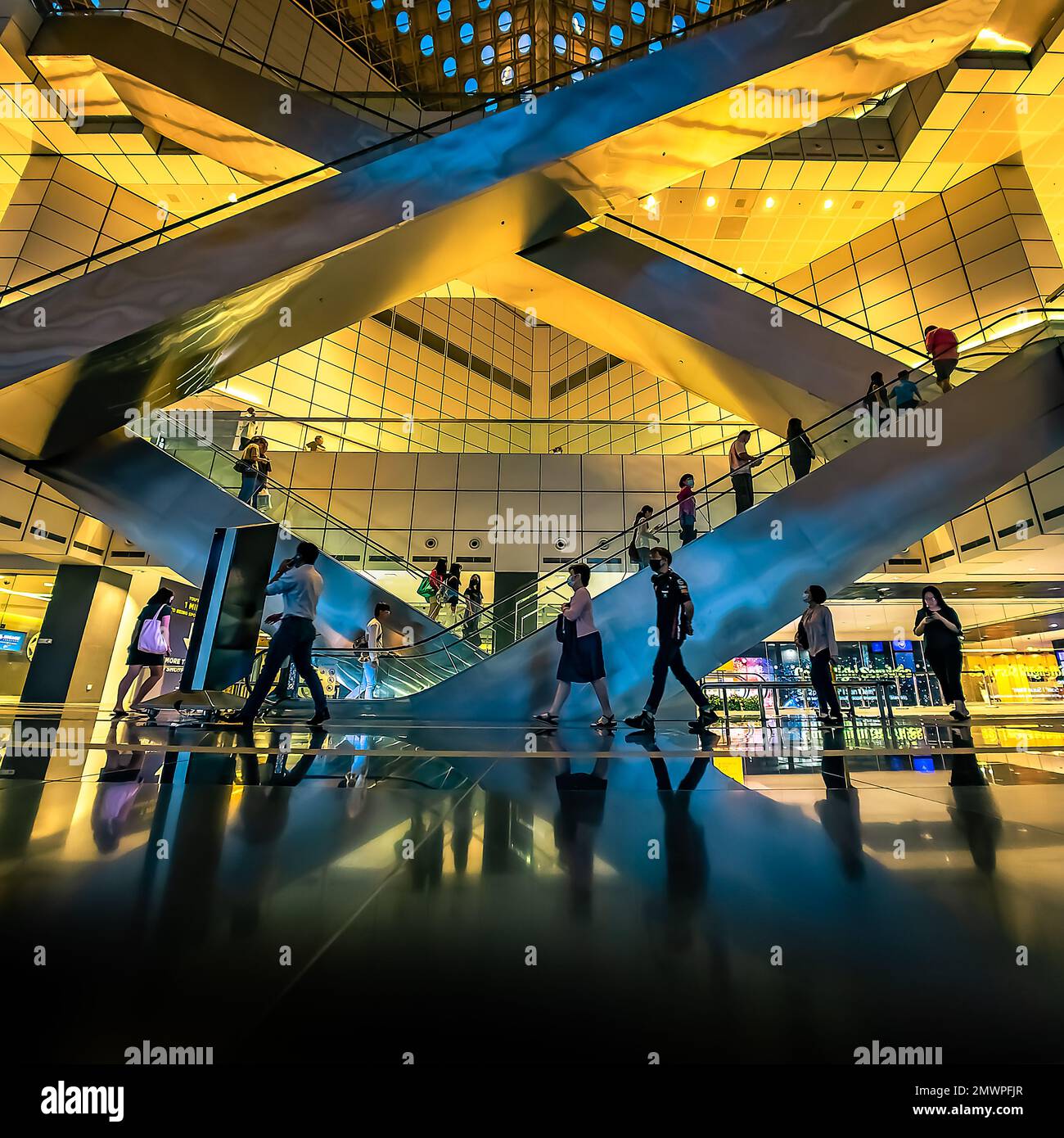 Interior view of Suntec Singapore Convention