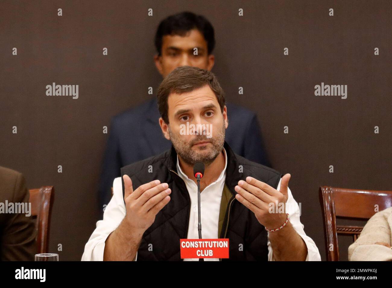 India's opposition Congress party vice-president Rahul Gandhi ...