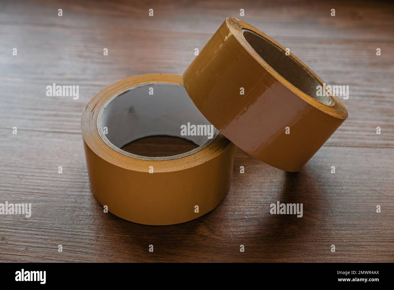 Packing tape. Brown parcel tape Stock Photo Alamy