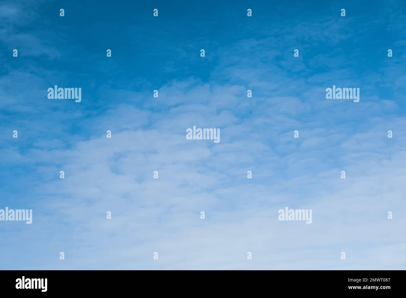 Beautiful blue sky with white clouds on sunny day Stock Photo - Alamy