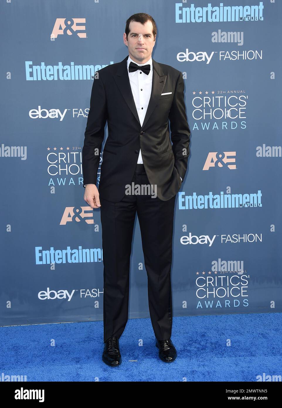 Timothy Simons arrives at the 22nd annual Critics' Choice Awards at the ...