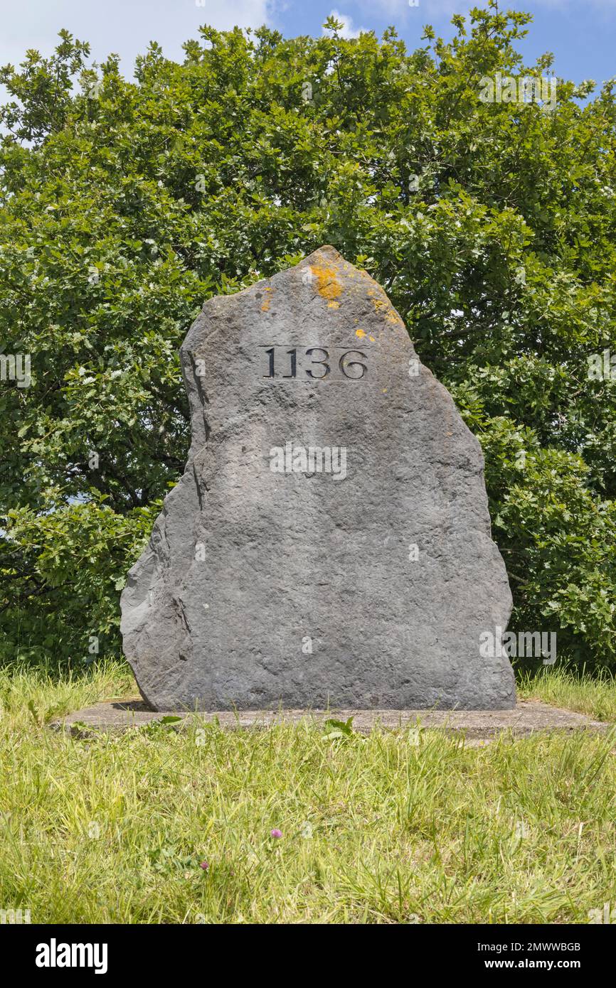 The Battle Stone, commemorating the Battle of Gower on New Year's Day
