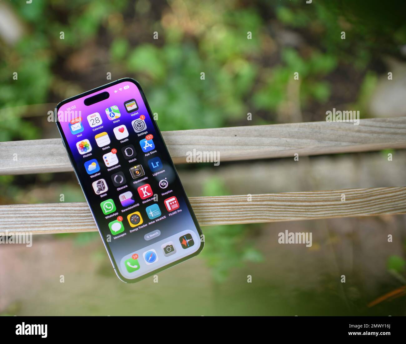 London, United Kingdom - Sept 28, 2022: New Apple Computers iPhone 14 ...
