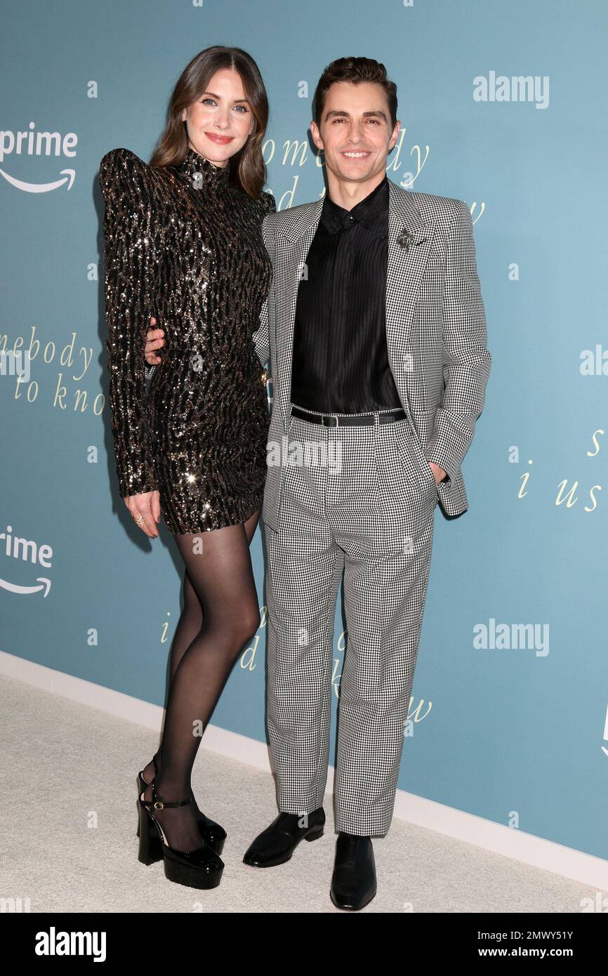 LOS ANGELES - DEC 1: Alison Brie, Dave Franco at the Somebody I Used to
