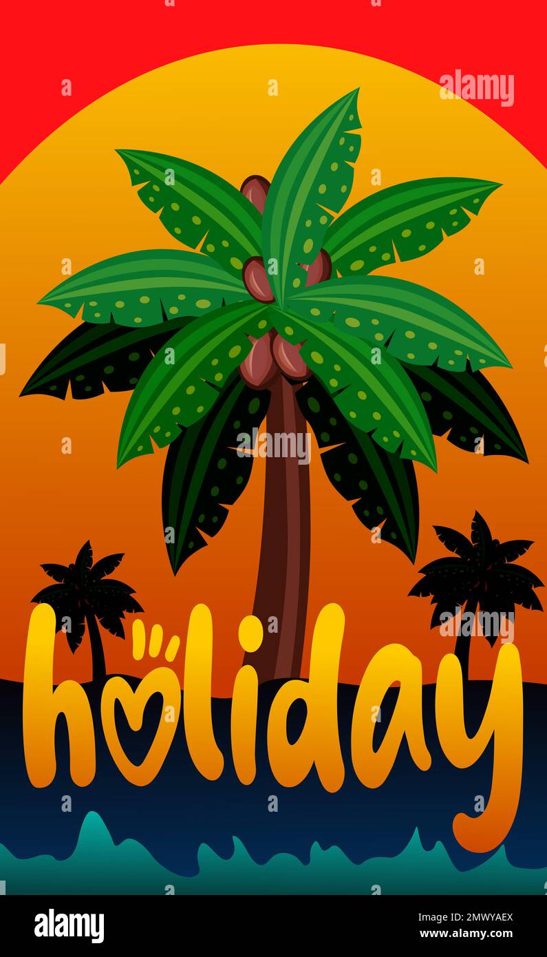 Tropical Holiday Print main image 0