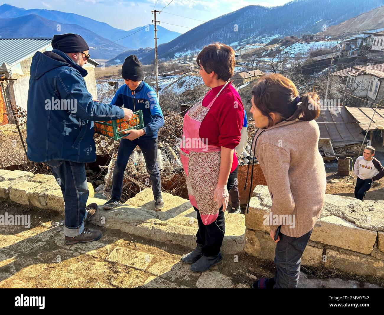 Latchin corridor, Armenia, 01/02/2023, Gilles Bader / Le Pictorium