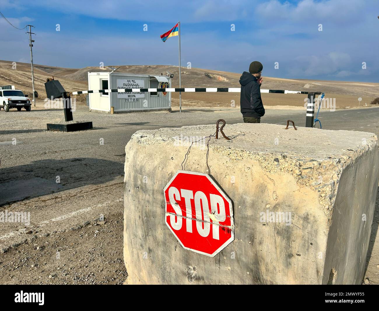 Latchin corridor, Armenia, 01/02/2023, Gilles Bader / Le Pictorium
