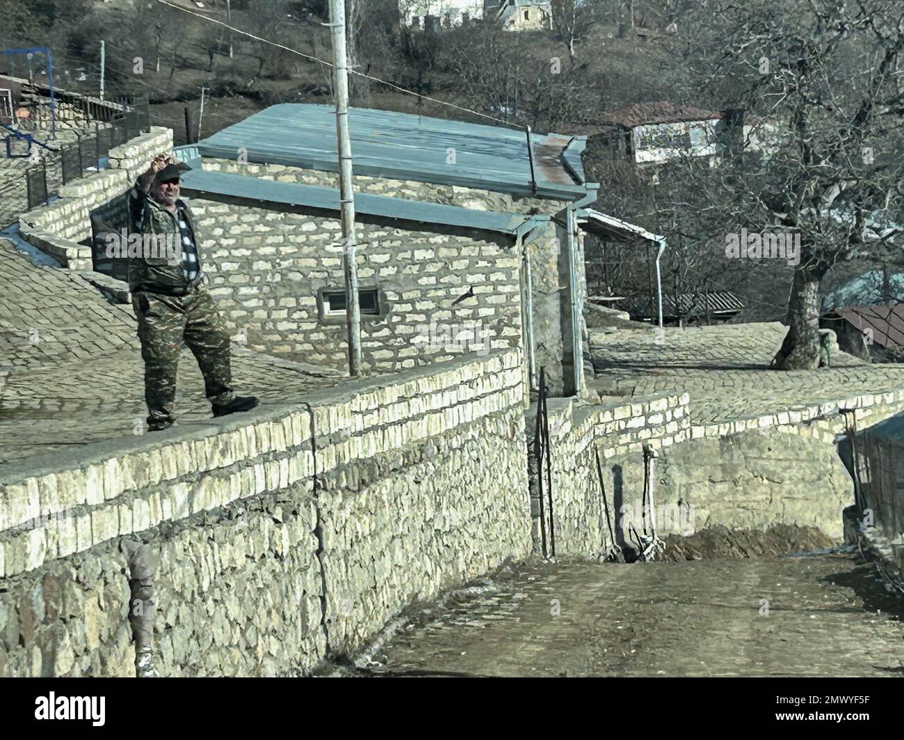 Latchin corridor, Armenia, 01/02/2023, Gilles Bader / Le Pictorium
