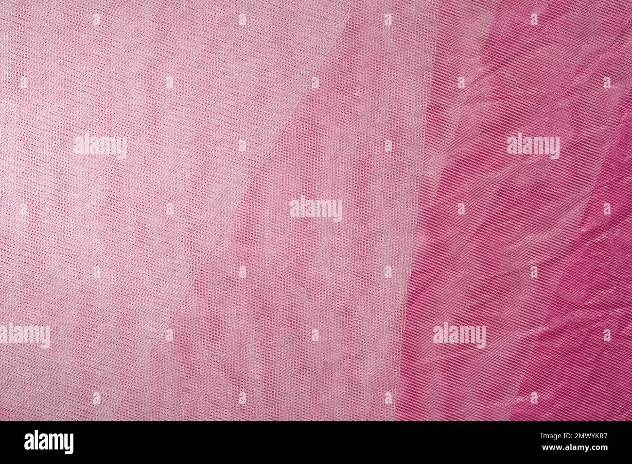Pink and white mesh gradient background macro texture Stock Photo