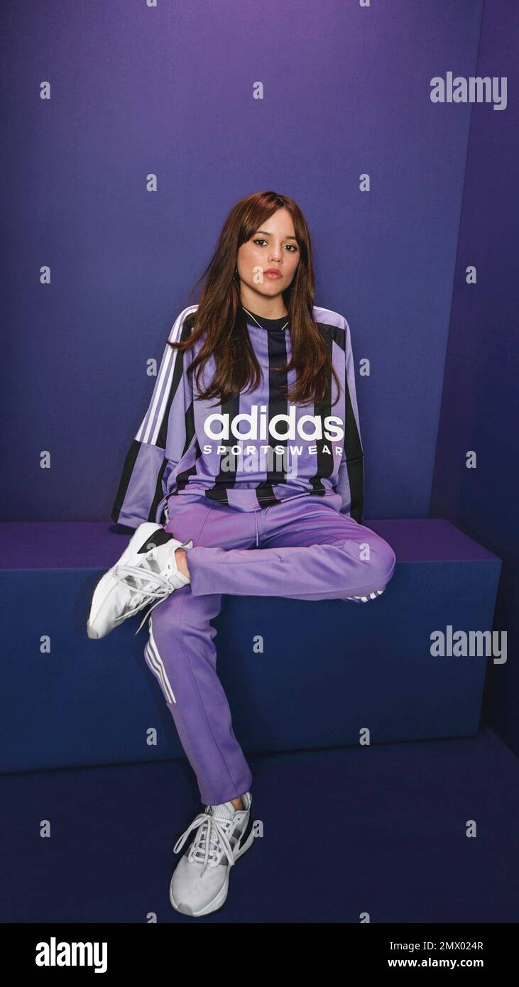 adidas Launch New Label, Sportswear Jenna Ortega, actress Source