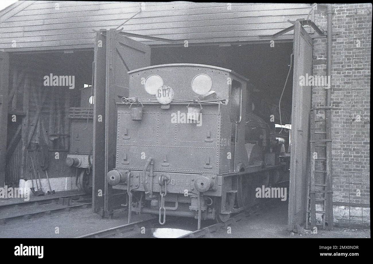 Former LSWR Beattie 0-4-2WT locomotive No.314 as Southern Railway 0314 Stock Photo