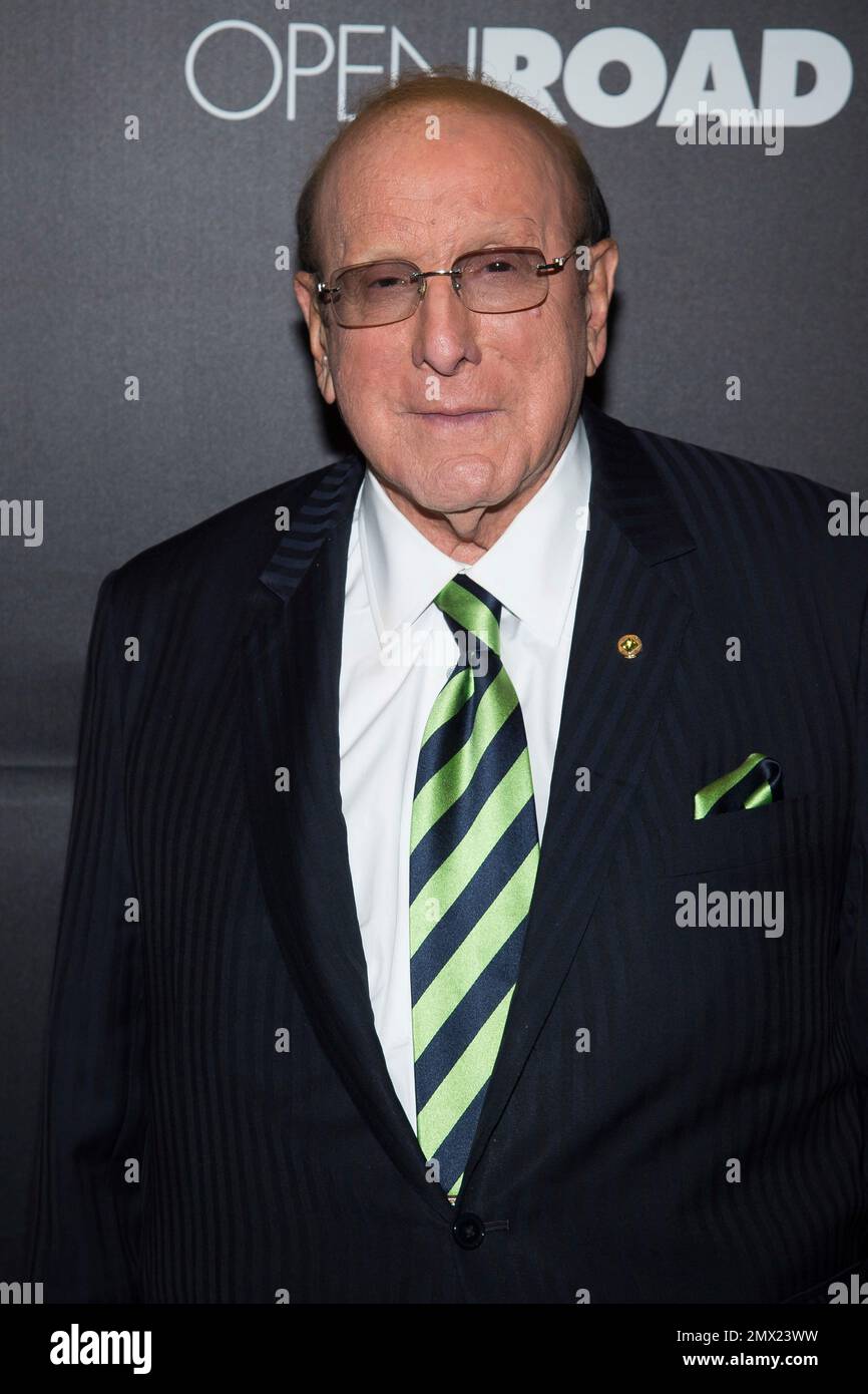Clive Davis attends the premiere of “Bleed For This” hosted by Open