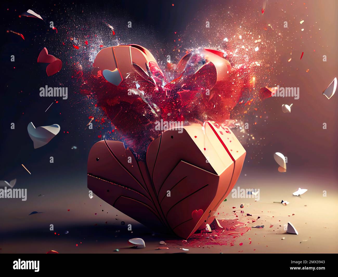 Wallpaper ID: 1063162 / heart, 3d and abstract, love, black, 1080P, scene,  lt, emo, cute, white free download