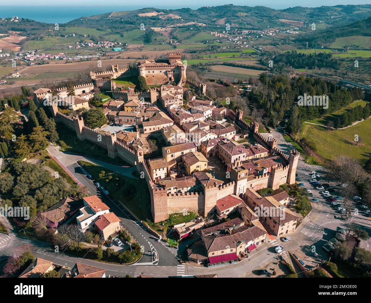 Urbino italy aerial hi-res stock photography and images - Page 4 - Alamy