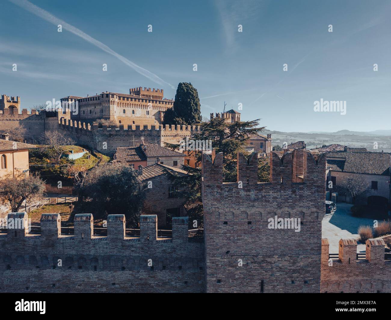 Urbino mountain panorama hi-res stock photography and images - Alamy