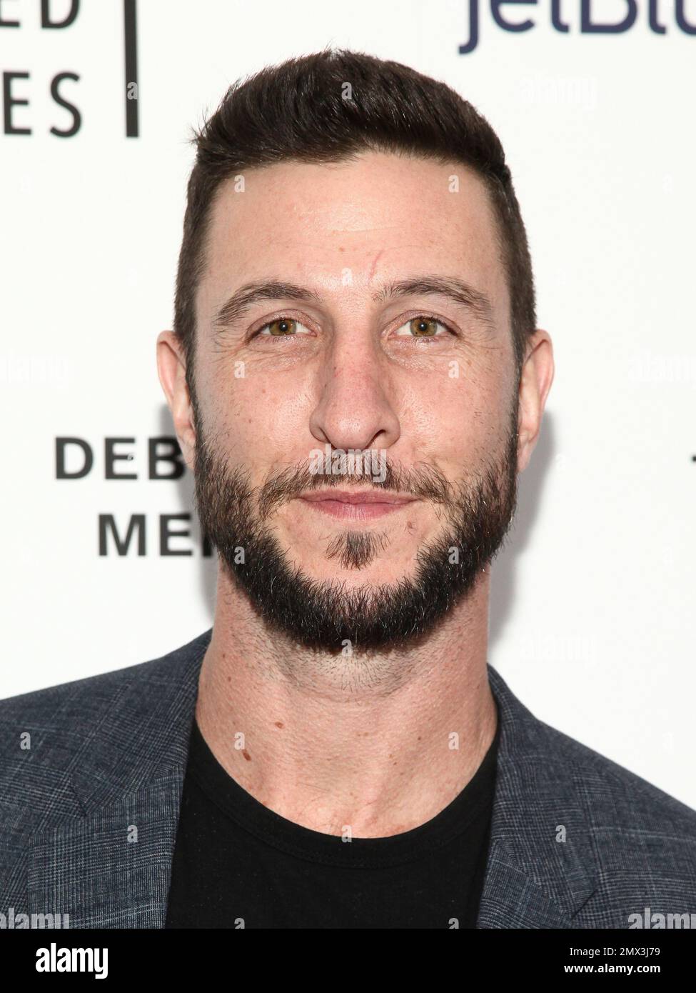 Pablo Schreiber attends an Arts in the Armed Forces benefit performance