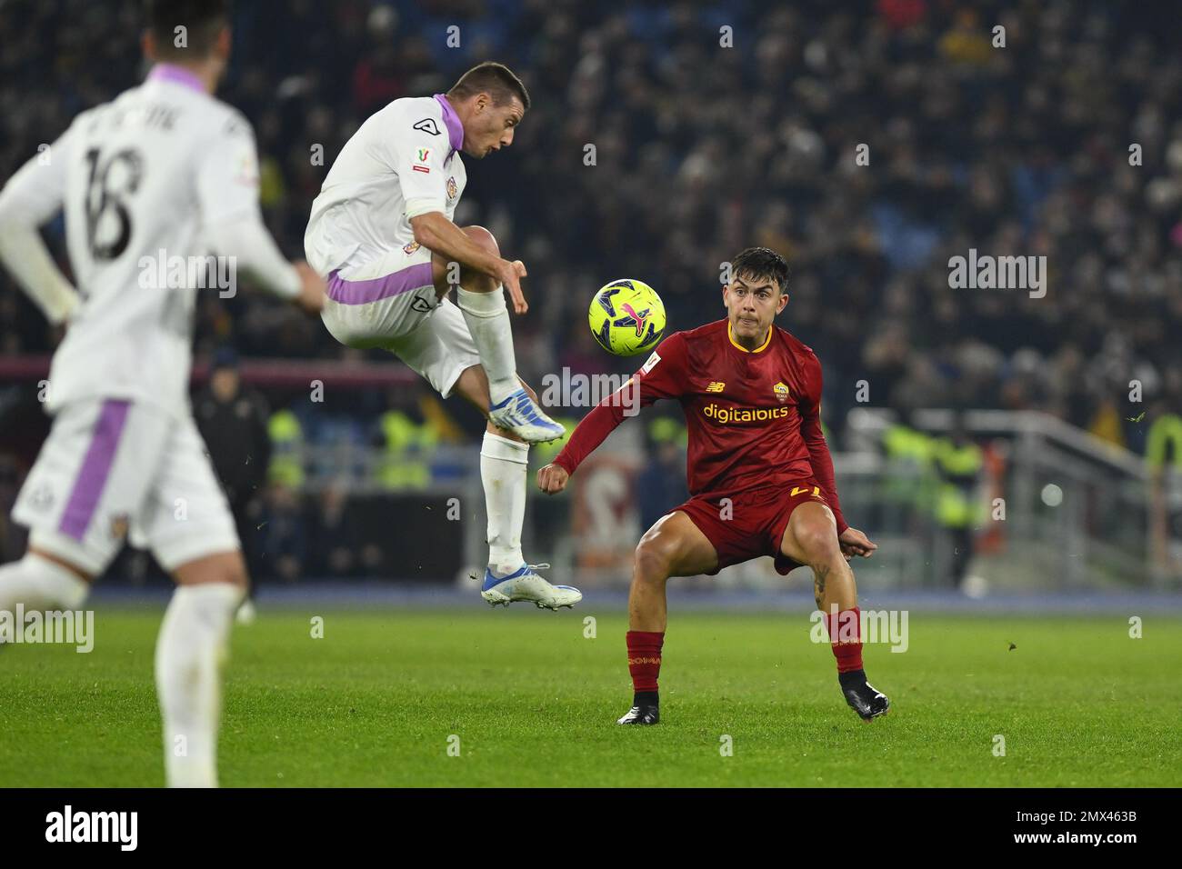 Paulo Dybala of A.S. Roma uring the Coppa Italia quarter-final