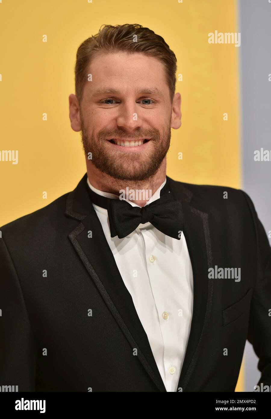 Chase Rice arrives at the 50th annual CMA Awards at the Bridgestone ...