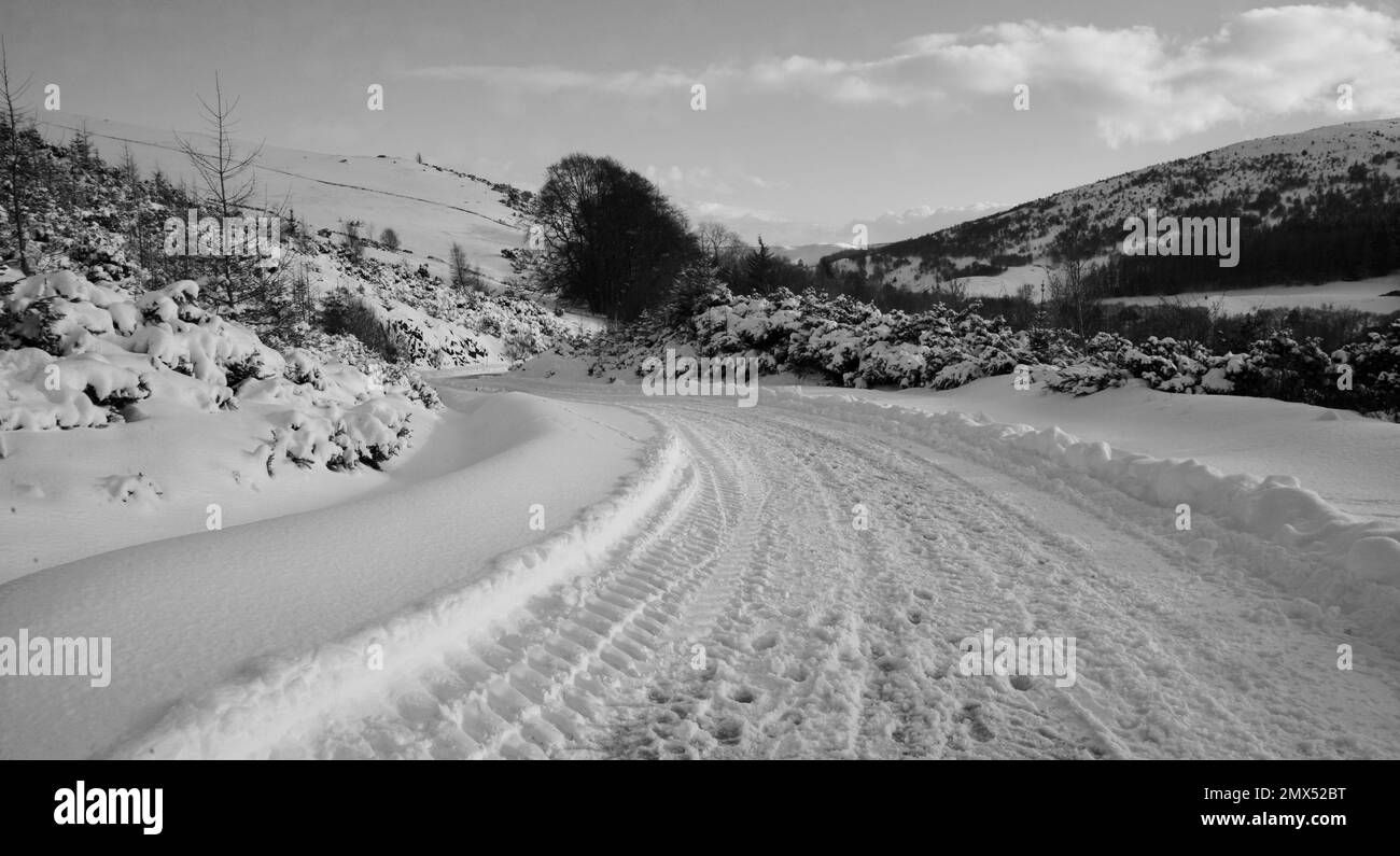 Scottish route Black and White Stock Photos & Images - Alamy