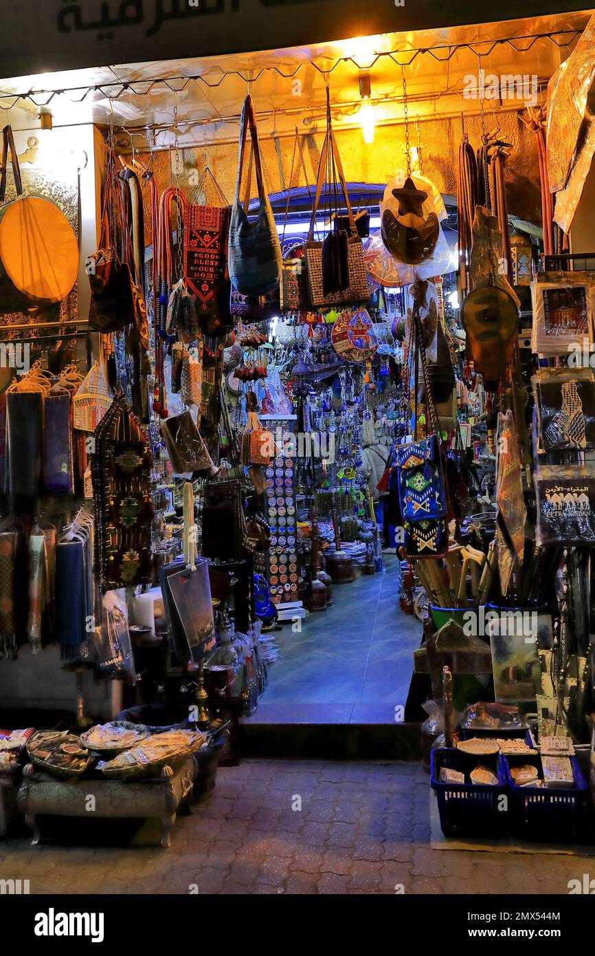 A gift shop in Downtown Amman City, Jordan, Middle East Stock Photo Alamy