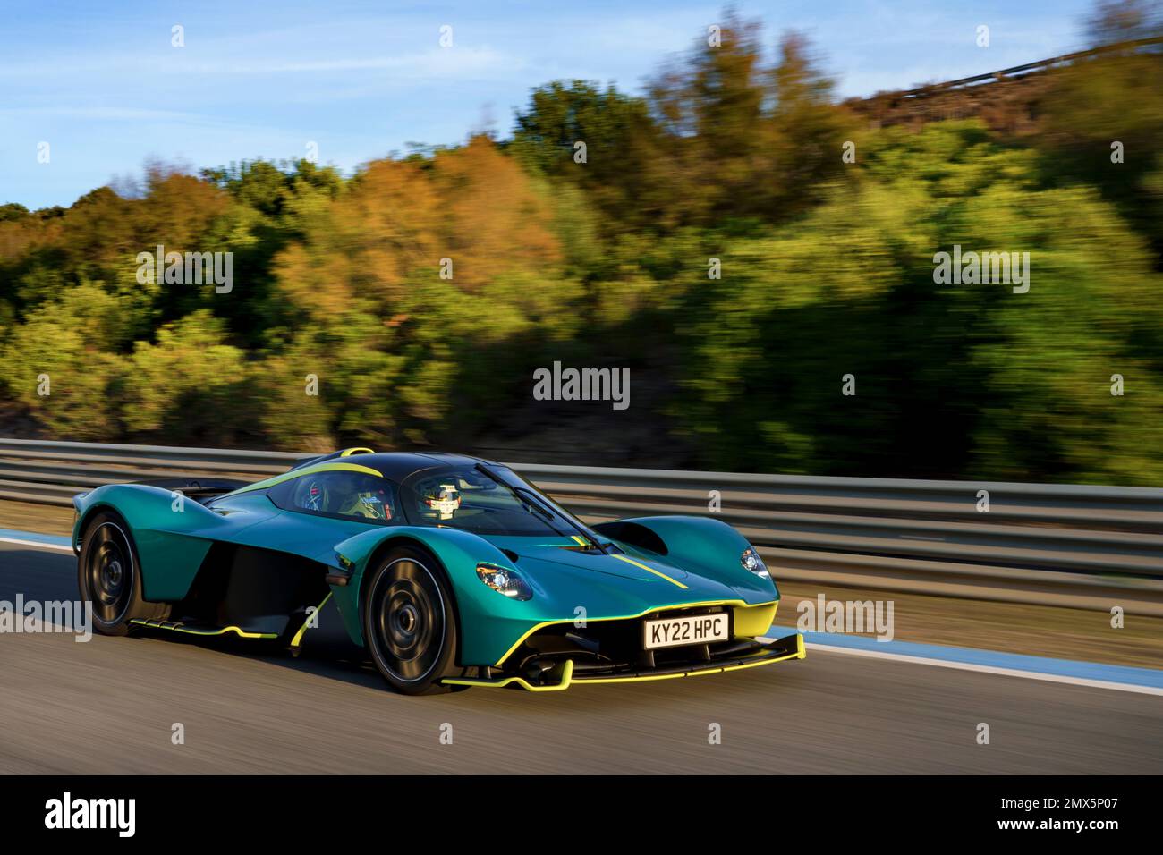 Aston Valkyrie F1 inspired Hypercar Stock Photo