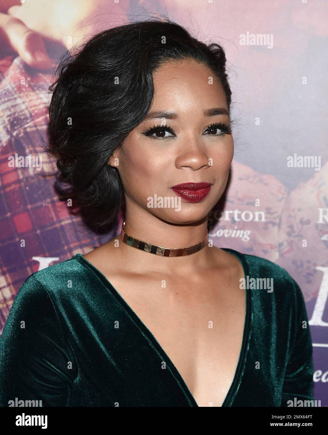Terri Abney attends the premiere of “Loving” at the Landmark Sunshine